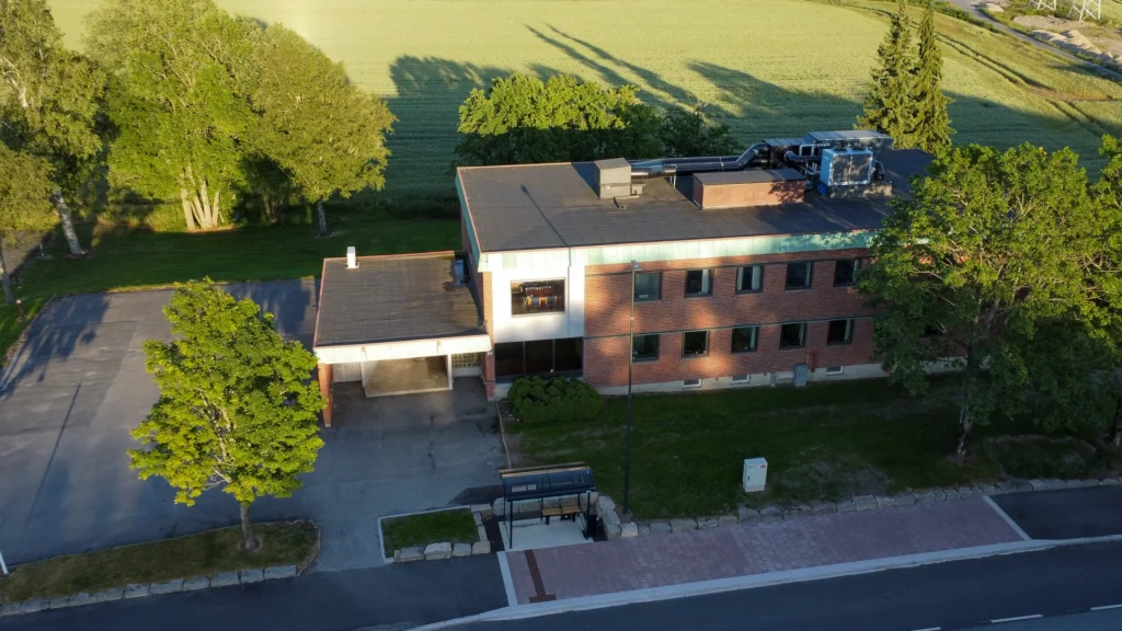 Statsminister Torps vei - dronebilde